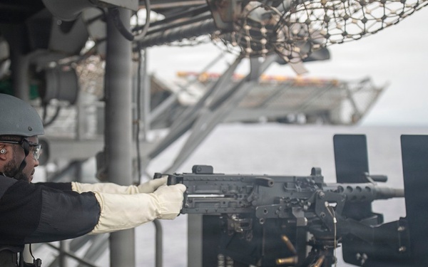 USS Tripoli Conducts A SCAT Drill