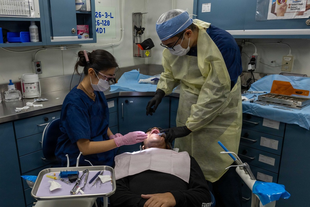 Daily Operations Aboard USS George H.W. Bush (CVN 77)