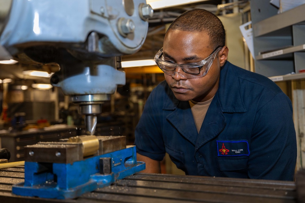 Daily Operations Aboard USS George H.W. Bush (CVN 77)