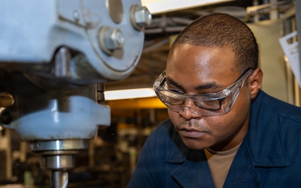 Daily Operations Aboard USS George H.W. Bush (CVN 77)