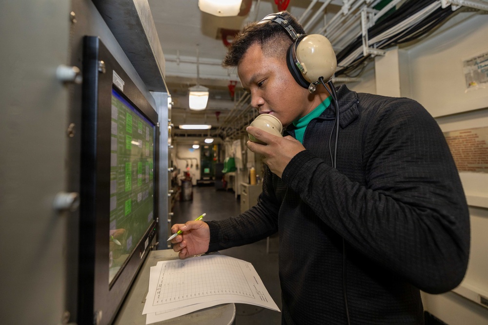 Daily Operations Aboard USS George H.W. Bush (CVN 77)
