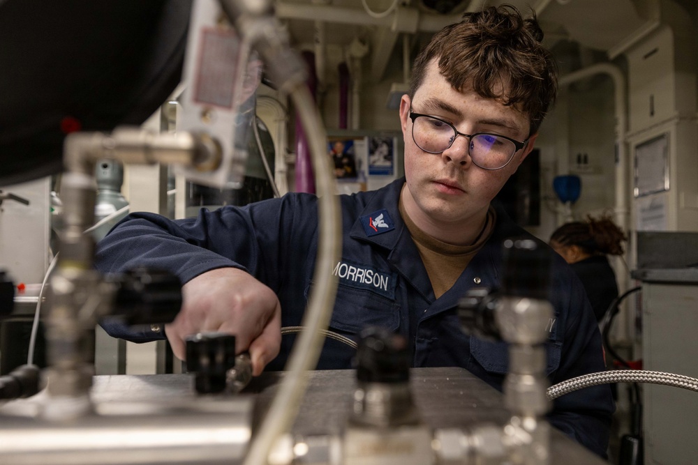 Daily Operations Aboard USS George H.W. Bush (CVN 77)