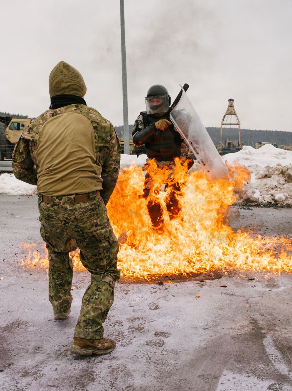 Task Force Gator JMRC Fire Phobia training 2026