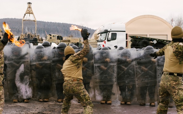 Task Force Gator JMRC Fire Phobia training 2026
