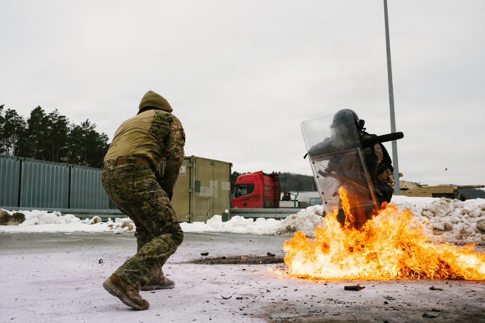 Task Force Gator JMRC Fire Phobia training 2026