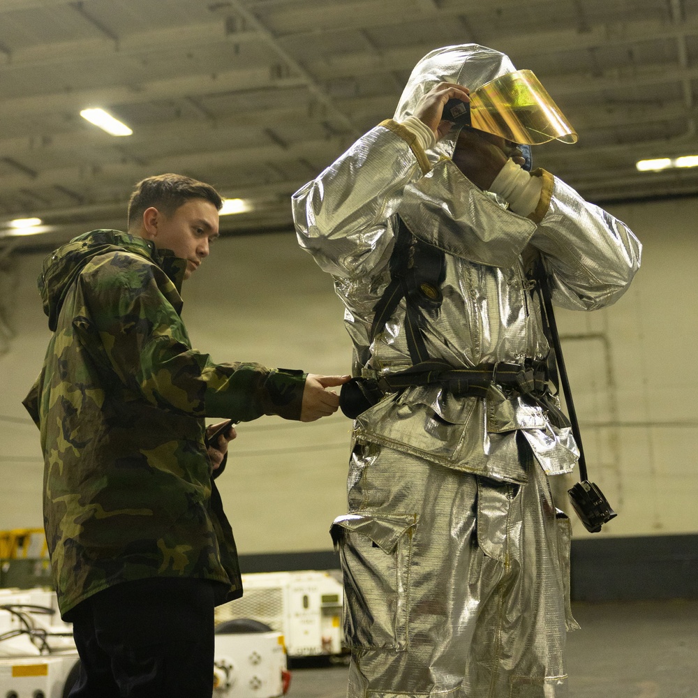 Daily Operations Aboard USS George H.W. Bush (CVN 77)