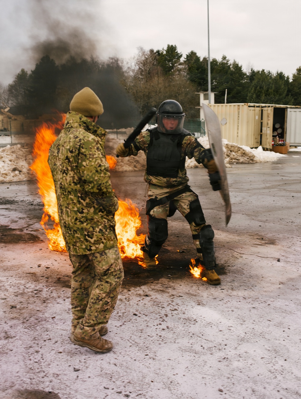 Task Force Gator JMRC Fire Phobia training 2026