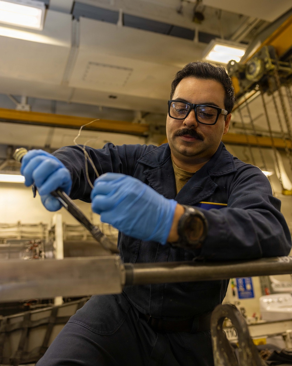 Daily Operations Aboard USS George H.W. Bush (CVN 77)