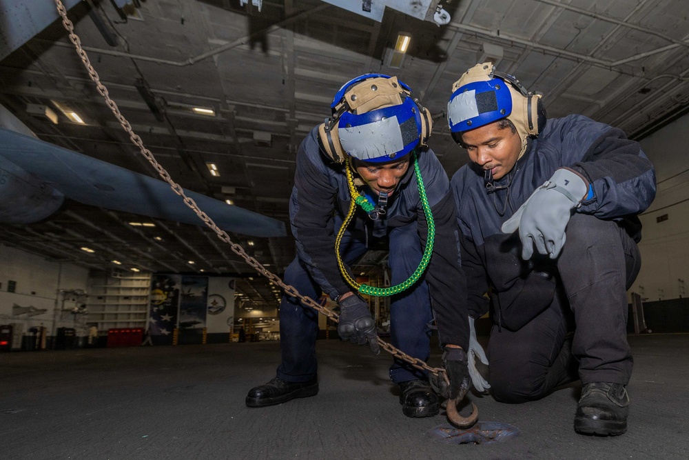 Daily Operations Aboard USS George H.W. Bush (CVN 77)