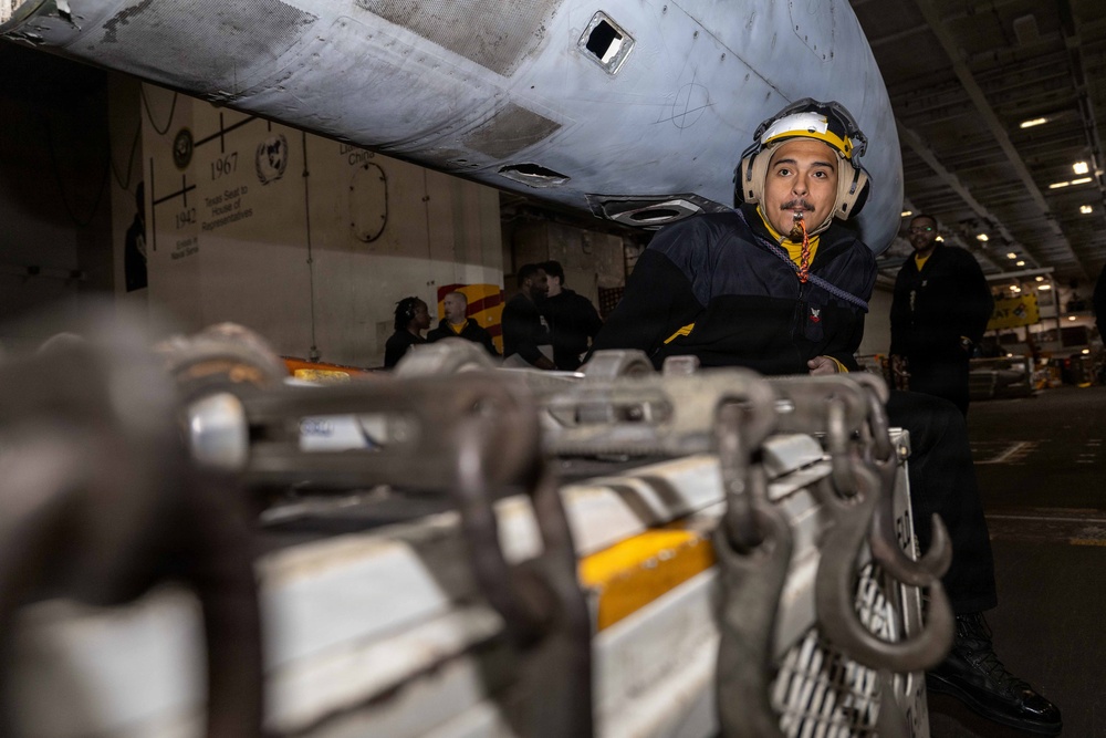 Daily Operations Aboard USS George H.W. Bush (CVN 77)