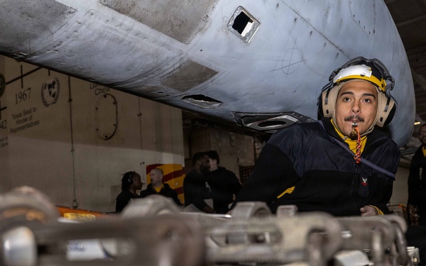 Daily Operations Aboard USS George H.W. Bush (CVN 77)