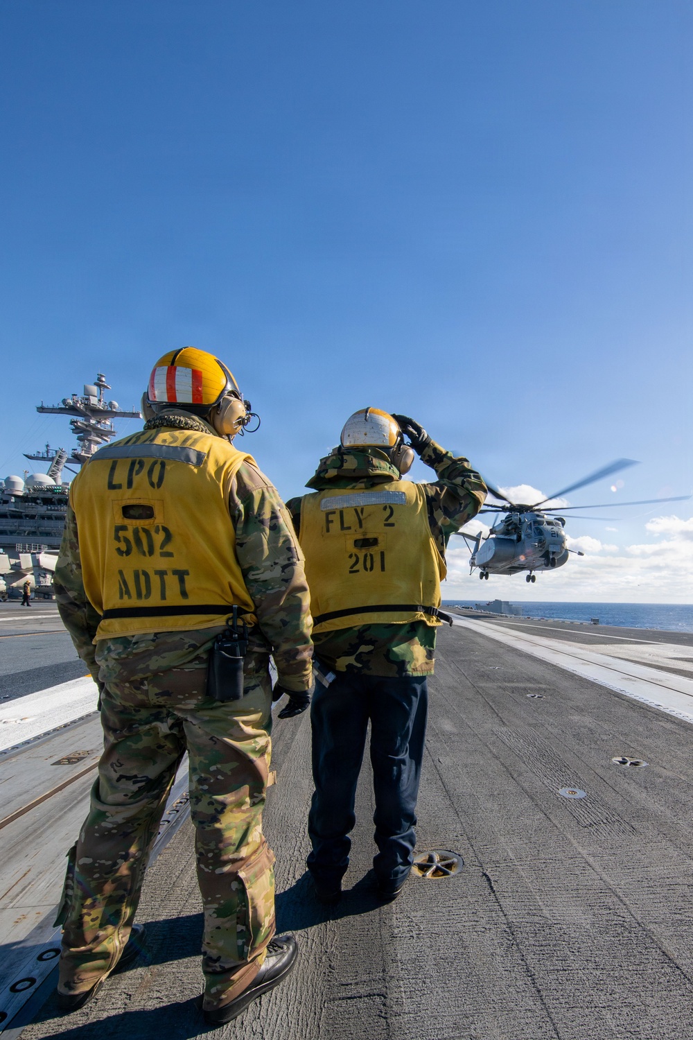 Daily Operations Aboard USS George H.W. Bush (CVN 77)