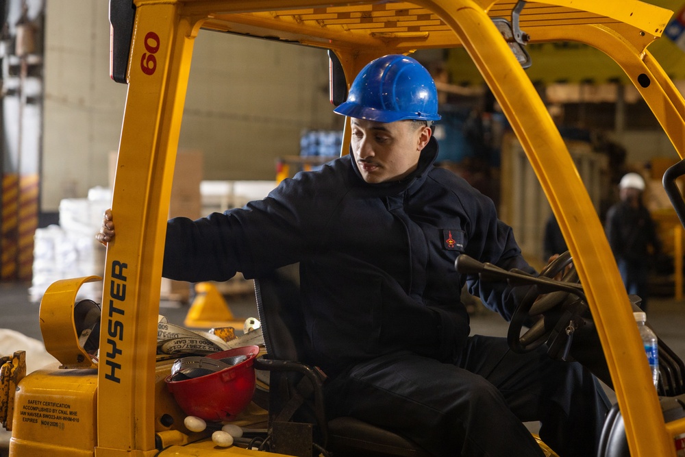 Daily Operations Aboard USS George H.W. Bush (CVN 77)