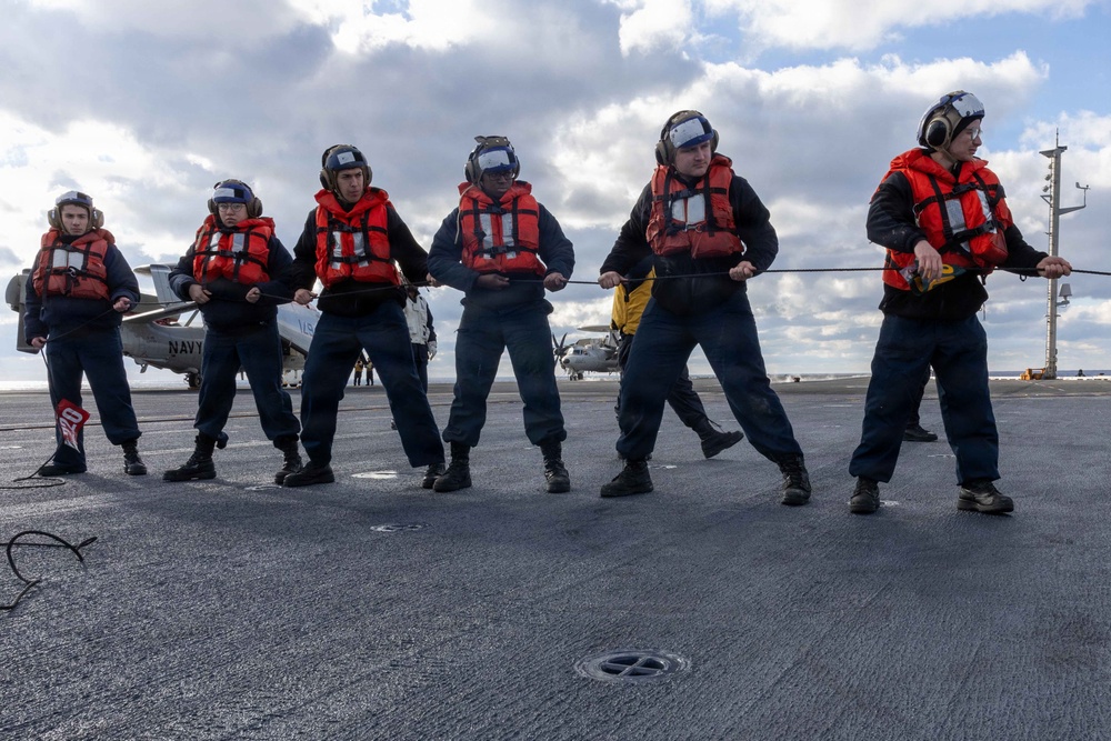 Daily Operations Aboard USS George H.W. Bush (CVN 77)
