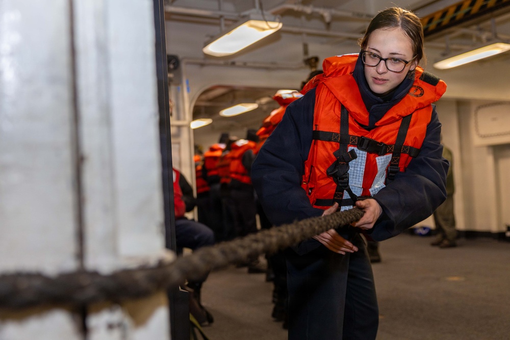 Daily Operations Aboard USS George H.W. Bush (CVN 77)