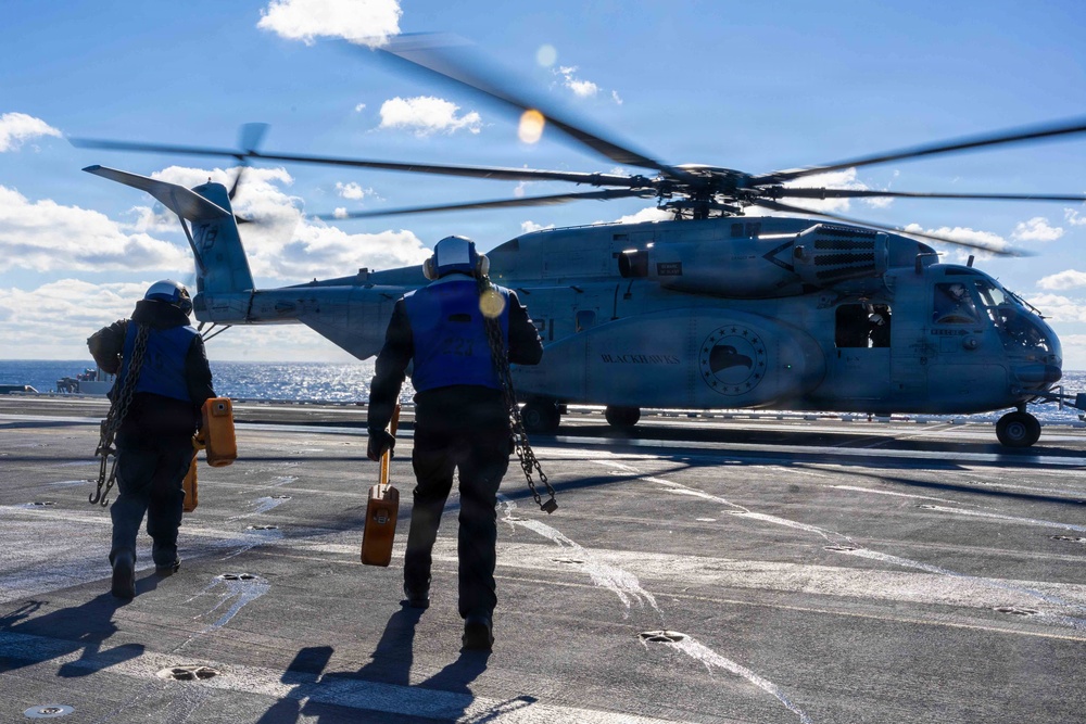 Daily Operations Aboard USS George H.W. Bush (CVN 77)