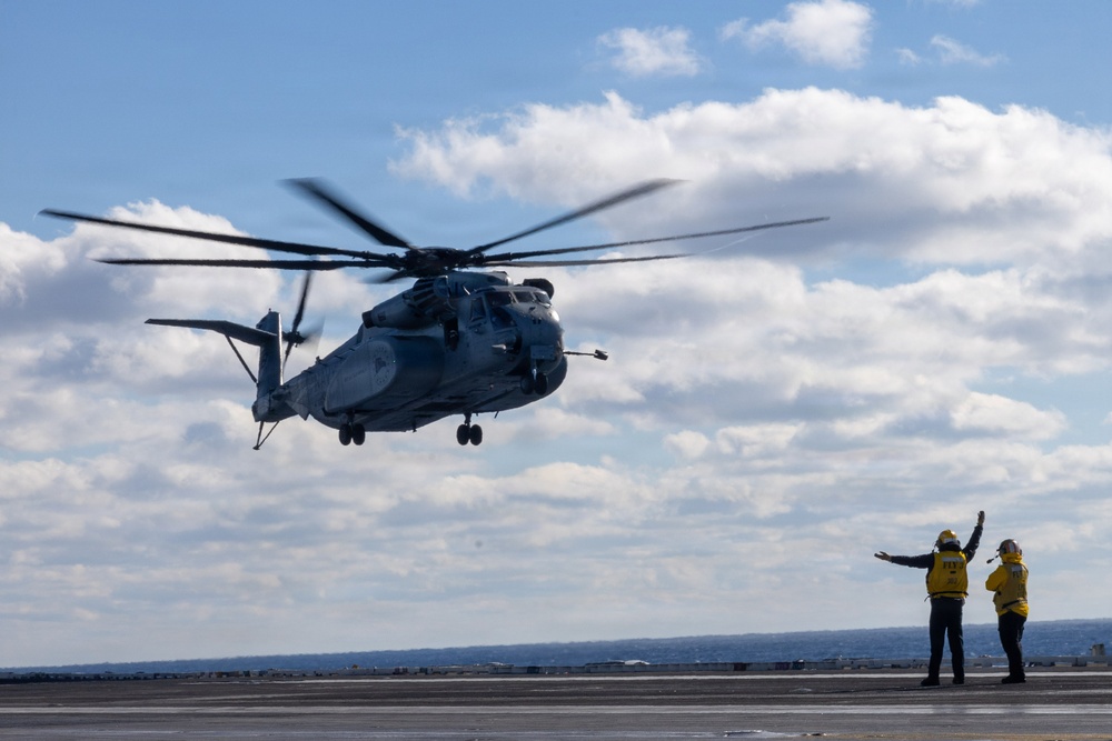 Daily Operations Aboard USS George H.W. Bush (CVN 77)