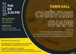 Town Hall Notes for SHAPE and Chièvres Air Base – Feb. 4, 2026