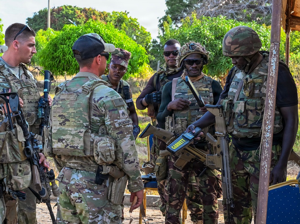 US civil affairs Soldiers, Kenyan partners strengthen relationships with a medical camp