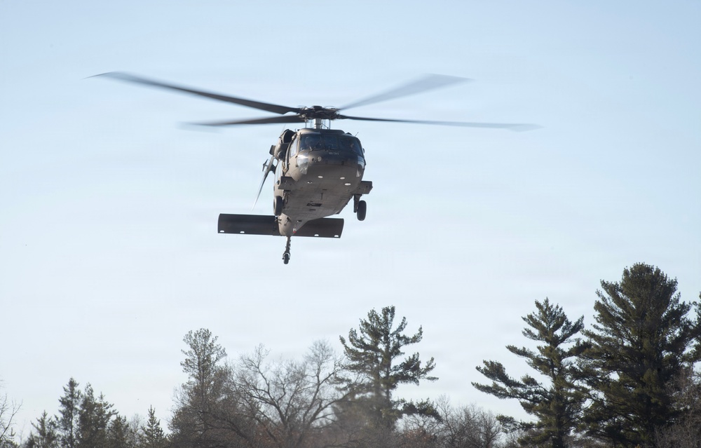 Cold Weather Artillery Sling Load at Fort McCoy