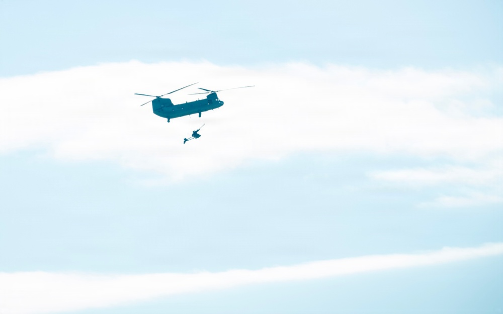 Cold Weather Artillery Sling Load at Fort McCoy