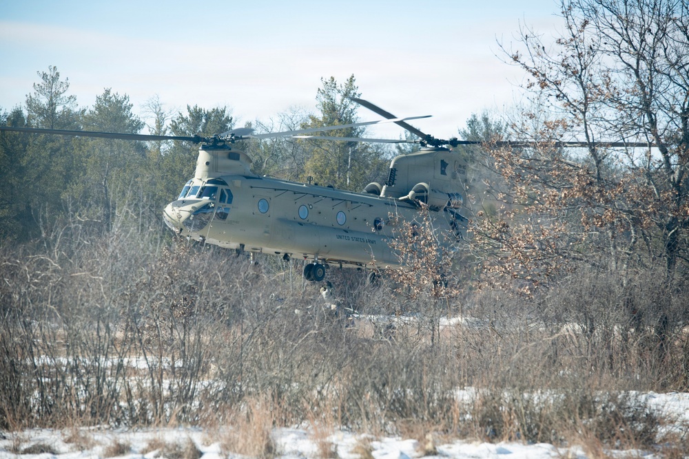 Cold Weather Artillery Sling Load at Fort McCoy