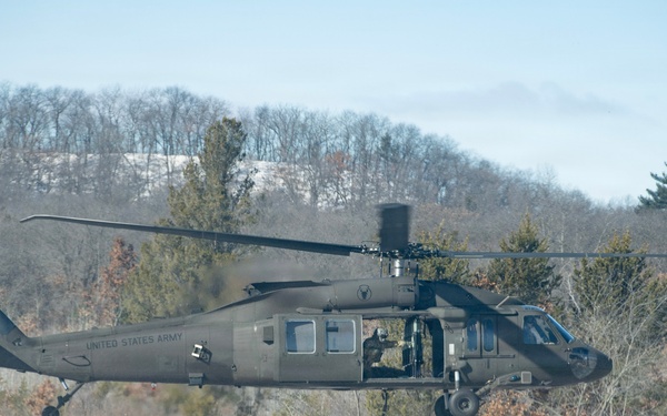 Cold Weather Artillery Sling Load at Fort McCoy
