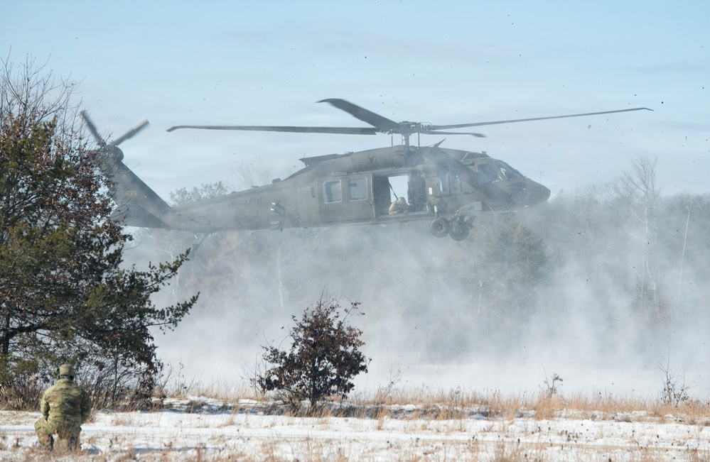 Cold Weather Artillery Sling Load at Fort McCoy