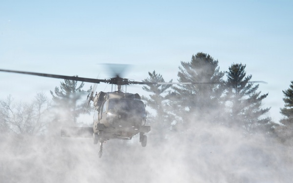 Cold Weather Artillery Sling Load at Fort McCoy