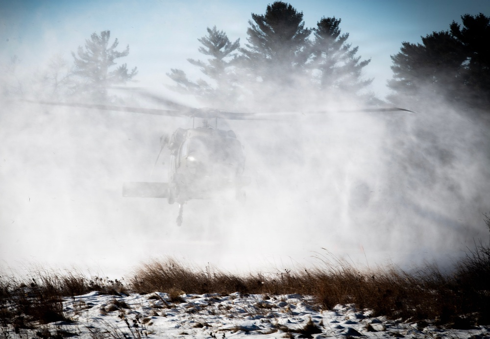 Cold Weather Artillery Sling Load at Fort McCoy