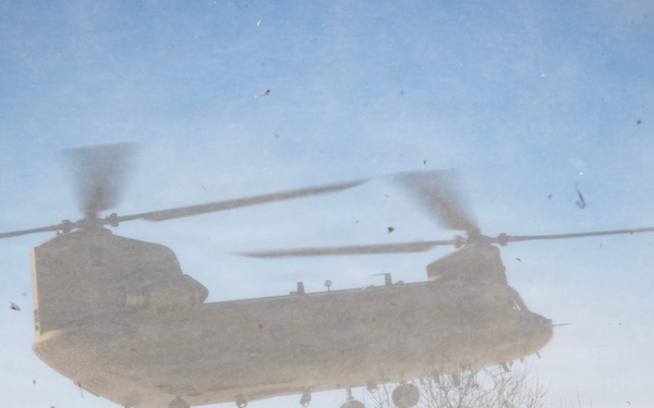 Cold Weather Artillery Sling Load at Fort McCoy