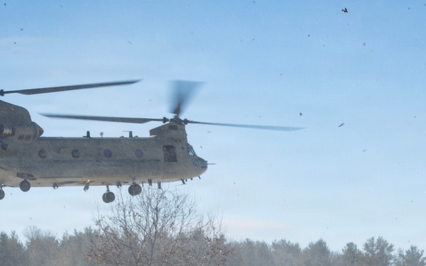 Cold Weather Artillery Sling Load at Fort McCoy