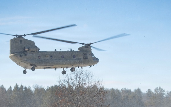 Cold Weather Artillery Sling Load at Fort McCoy