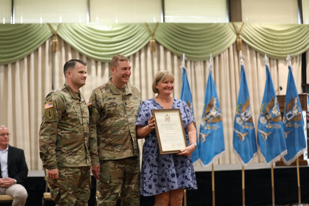 336th Expeditionary Military Intelligence Brigade Change of Command, Change of Responsibility, and Retirement Ceremony