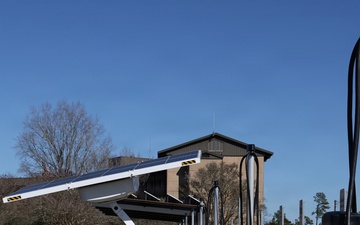 Charging stations provide Soldiers, families with convenience to charge their vehicles