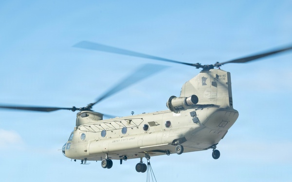 Cold Weather Artillery Sling Load at Fort McCoy