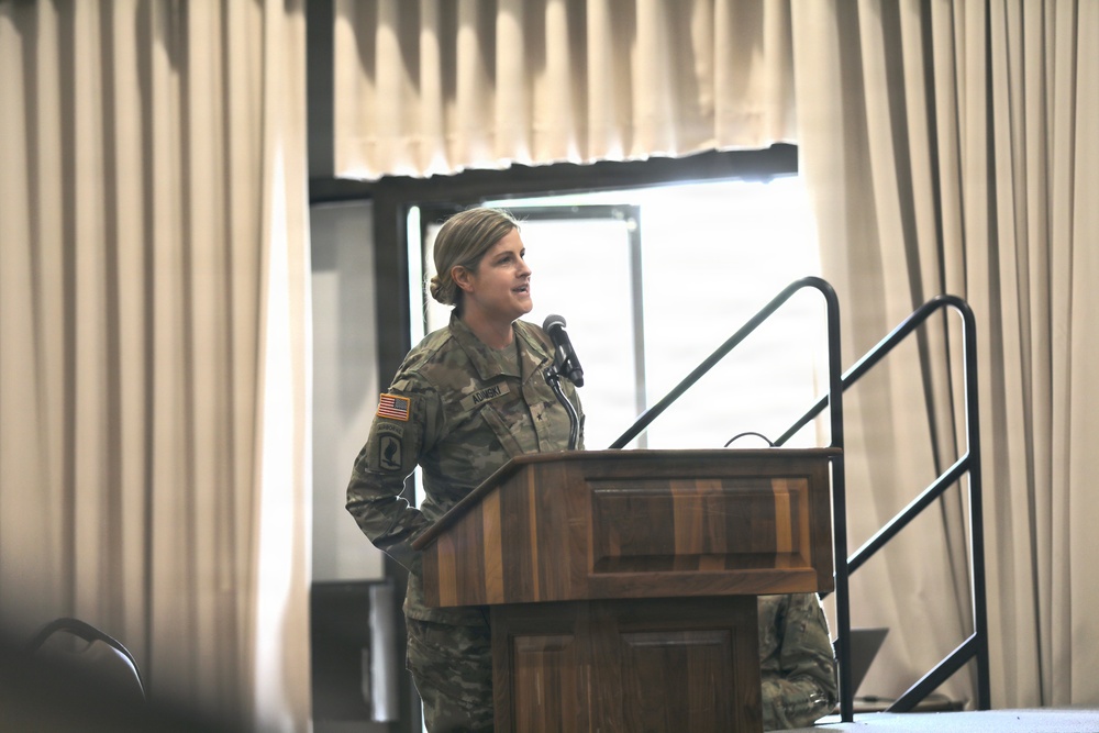 336th Expeditionary Military Intelligence Brigade Change of Command, Change of Responsibility, and Retirement Ceremony