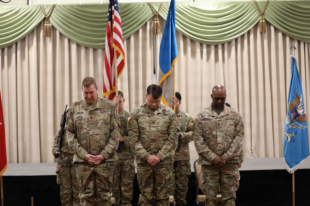 336th Expeditionary Military Intelligence Brigade Change of Command, Change of Responsibility, and Retirement Ceremony