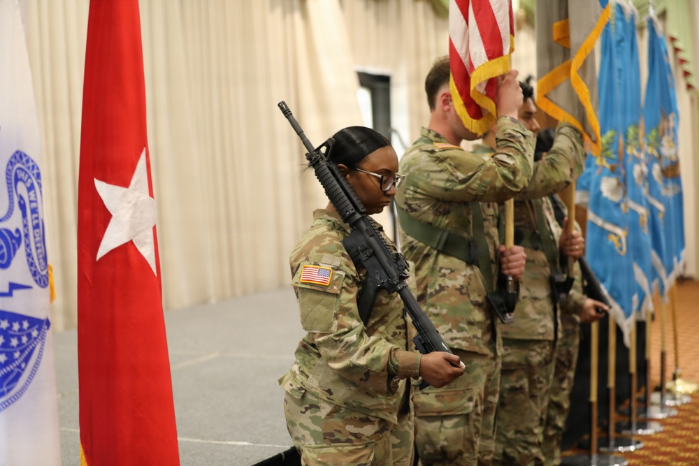 336th Expeditionary Military Intelligence Brigade Change of Command, Change of Responsibility, and Retirement Ceremony