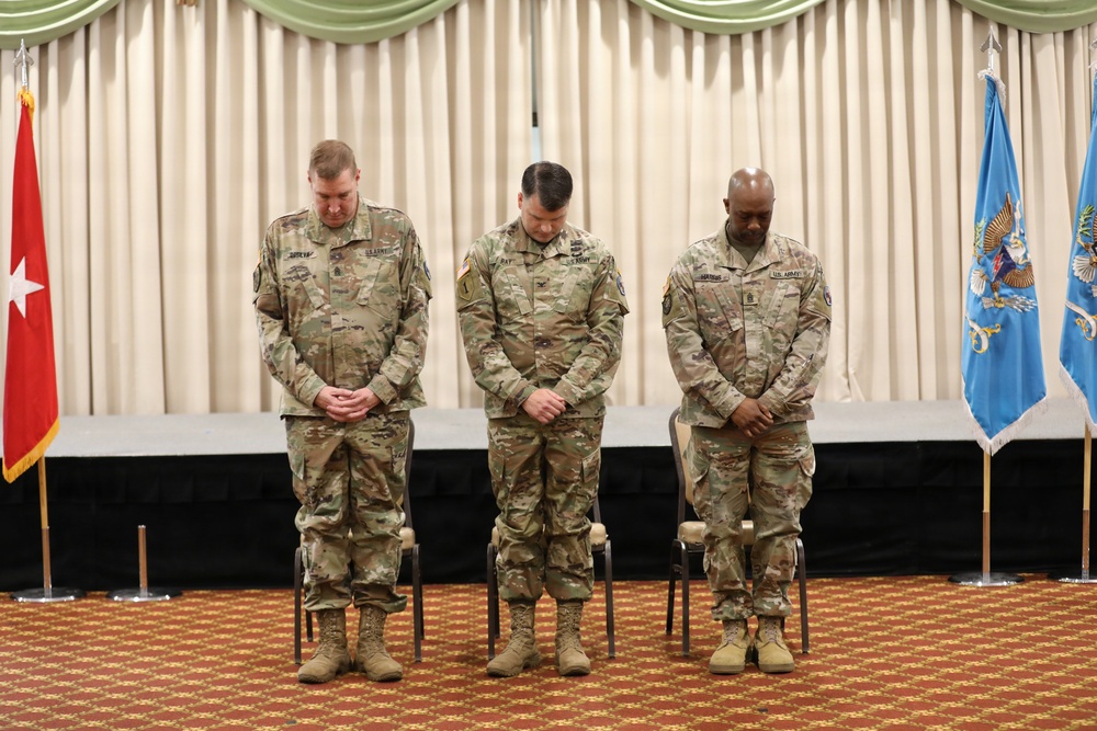 336th Expeditionary Military Intelligence Brigade Change of Command, Change of Responsibility, and Retirement Ceremony