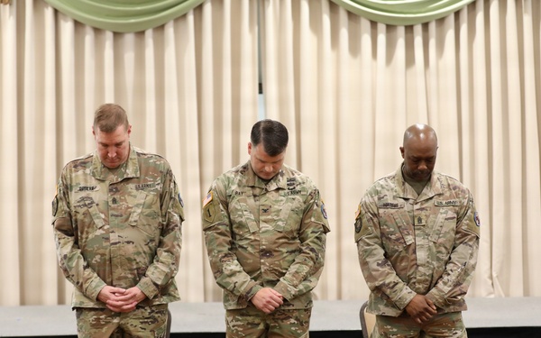 336th Expeditionary Military Intelligence Brigade Change of Command, Change of Responsibility, and Retirement Ceremony