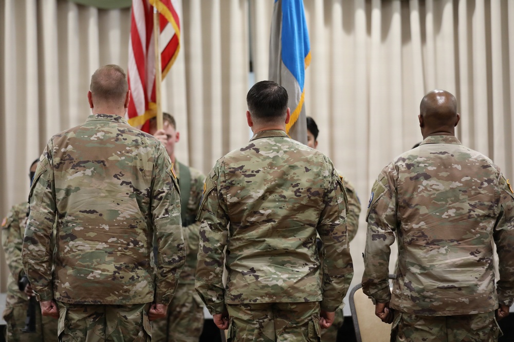 336th Expeditionary Military Intelligence Brigade Change of Command, Change of Responsibility, and Retirement Ceremony