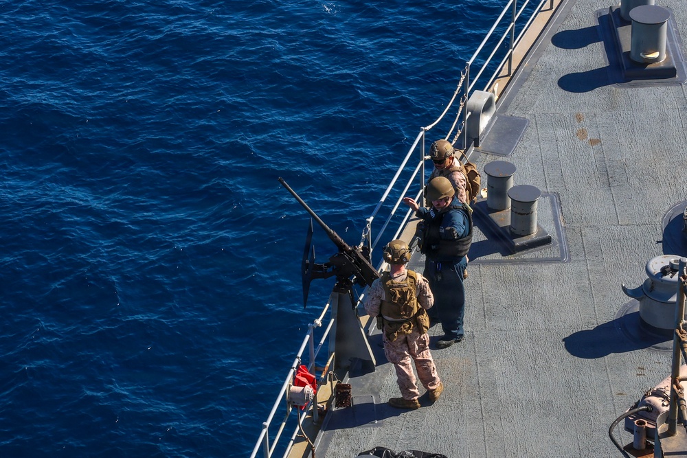 Headline: Comstock and 11th MEU Defense of the Amphibious Task Force