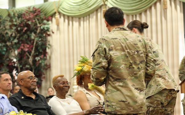 336th Expeditionary Military Intelligence Brigade Change of Command, Change of Responsibility, and Retirement Ceremony