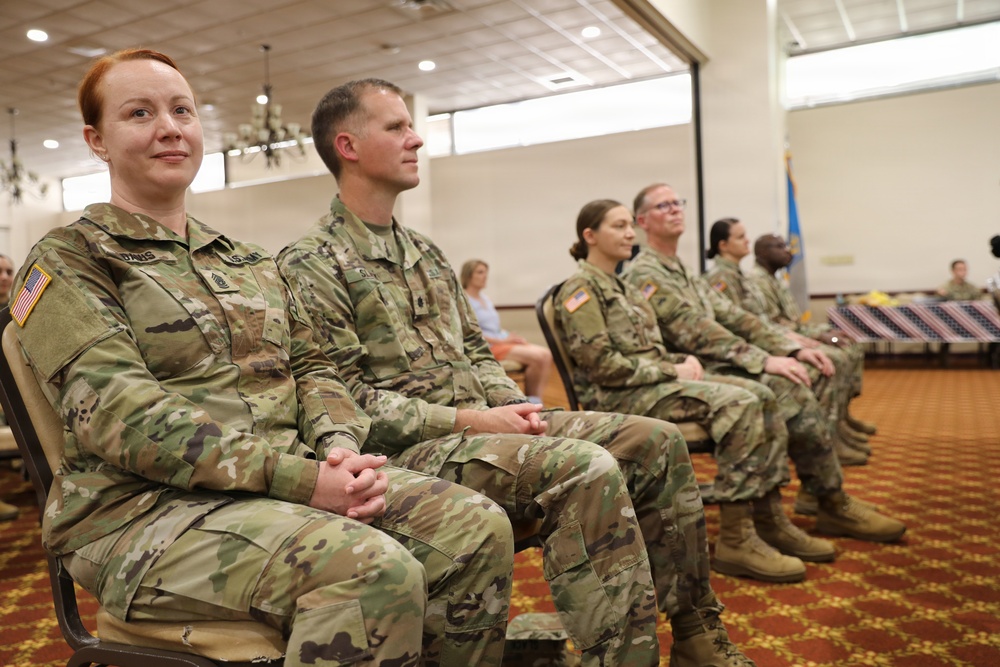 336th Expeditionary Military Intelligence Brigade Change of Command, Change of Responsibility, and Retirement Ceremony