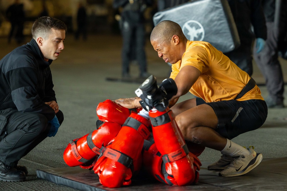 Daily Operations Aboard USS George H.W. Bush (CVN 77)