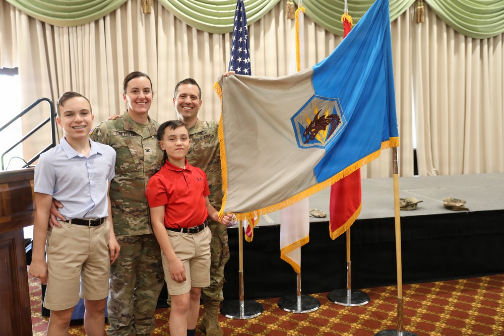 336th Expeditionary Military Intelligence Brigade Change of Command, Change of Responsibility, and Retirement Ceremony