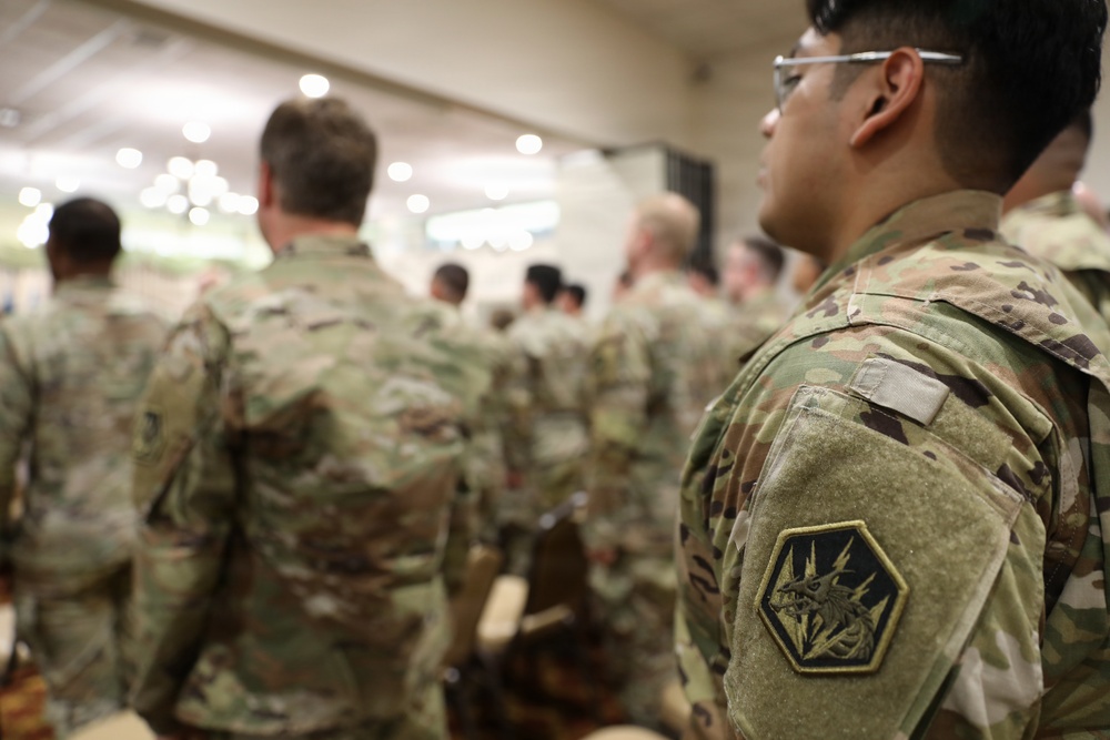 336th Expeditionary Military Intelligence Brigade Change of Command, Change of Responsibility, and Retirement Ceremony