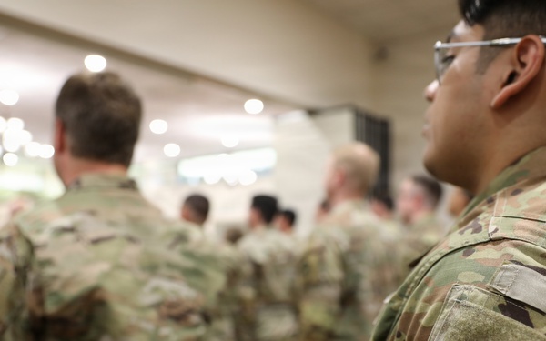 336th Expeditionary Military Intelligence Brigade Change of Command, Change of Responsibility, and Retirement Ceremony