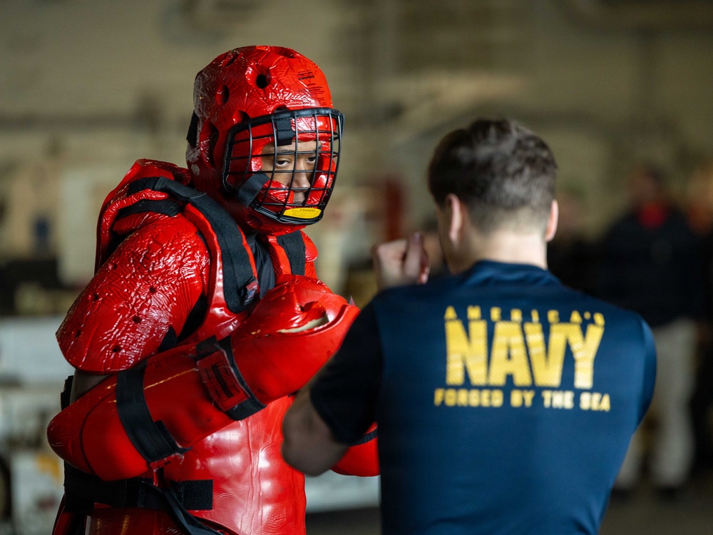 Daily Operations Aboard USS George H.W. Bush (CVN 77)